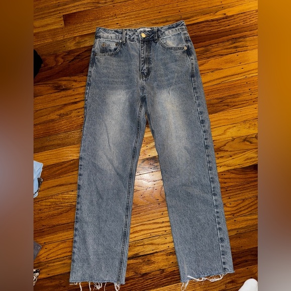 Straight leg jeans. - Picture 1 of 4